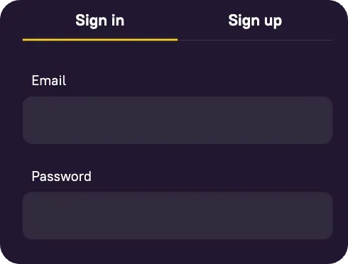 Zoome Casino Registrierungsformular